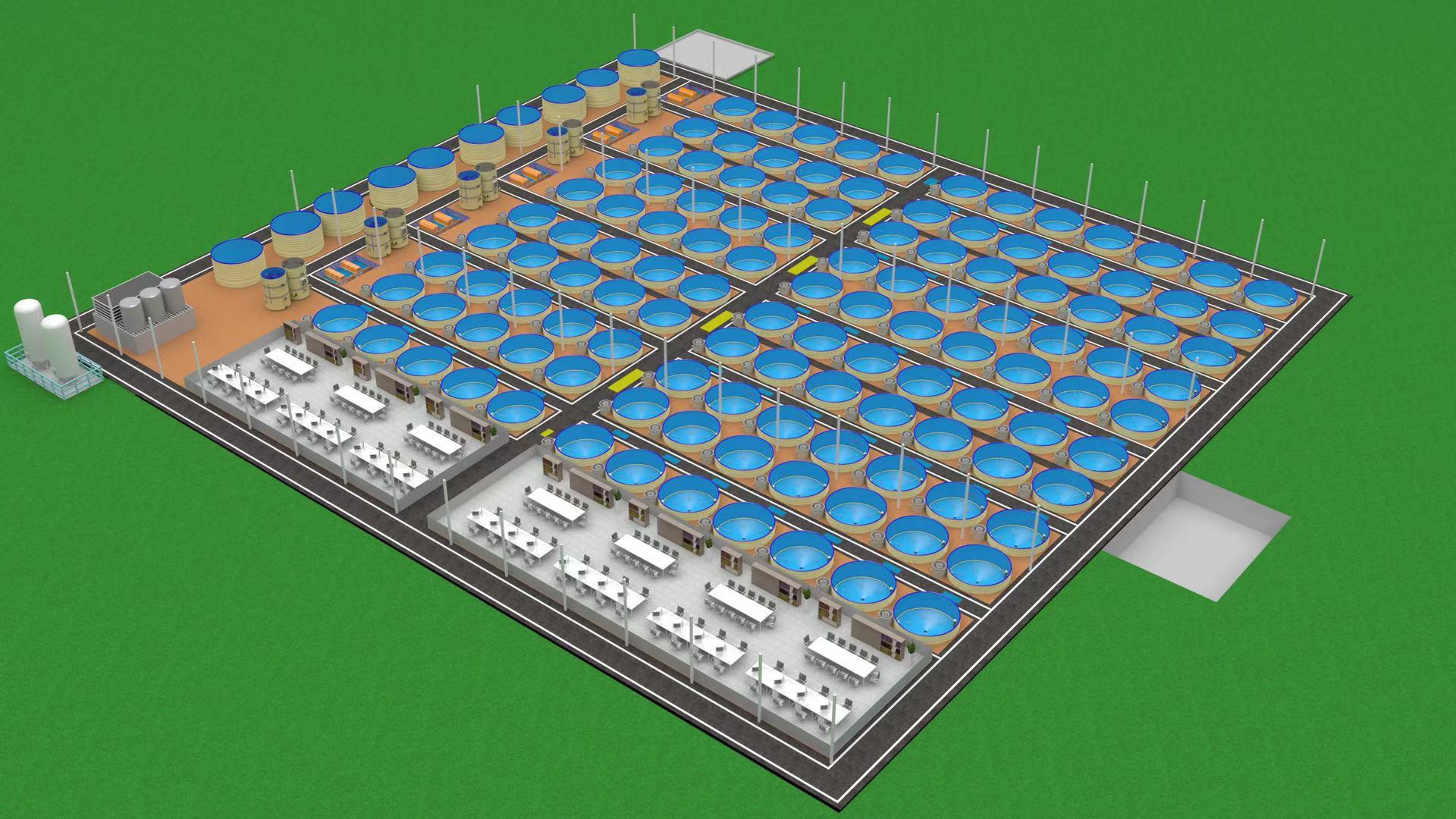 工厂化循环水养殖从设计规划到现场安装施工